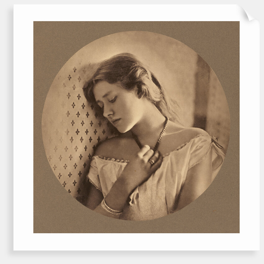 Ellen Terry at Age Sixteen by Julia Margaret Cameron