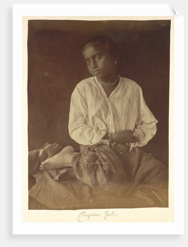 Girl, Ceylon by Julia Margaret Cameron