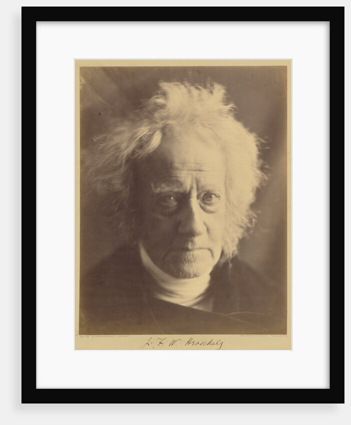 J.F.W. Herschel by Julia Margaret Cameron