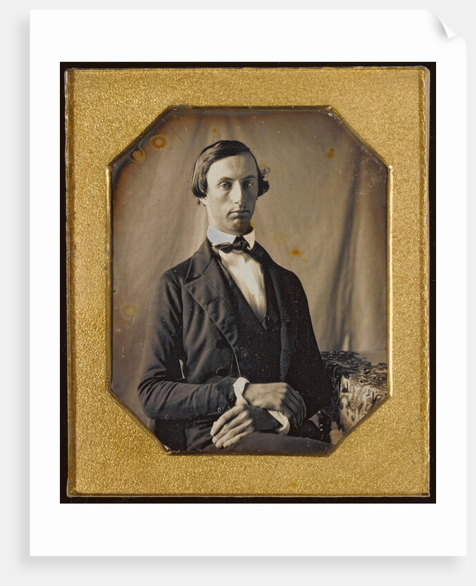 Portrait of a Man with Crossed Hands by Anonymous
