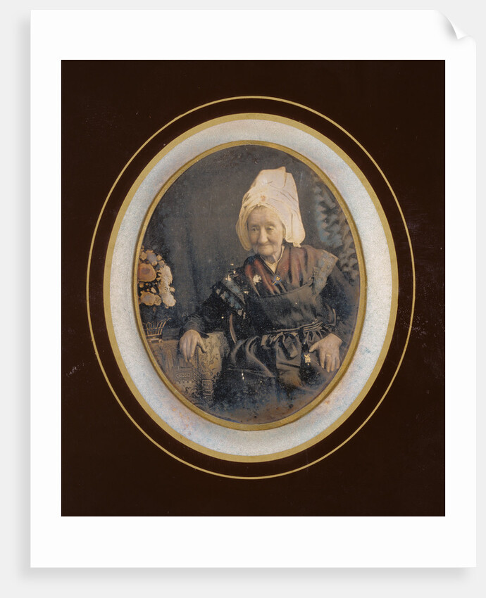 Portrait of an Elderly Woman by Anonymous