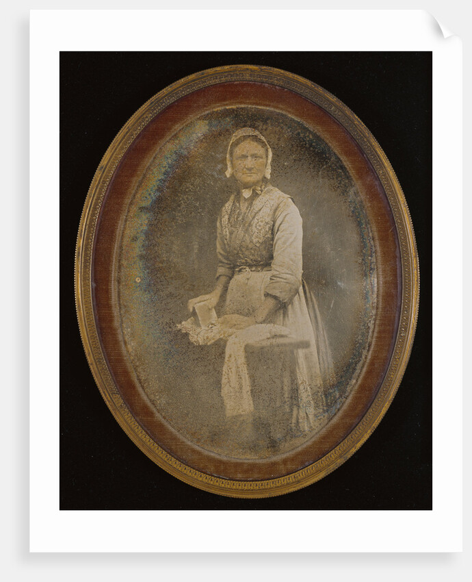 Portrait of a Laundress by Anonymous