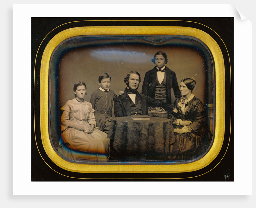 Family portrait by Anonymous