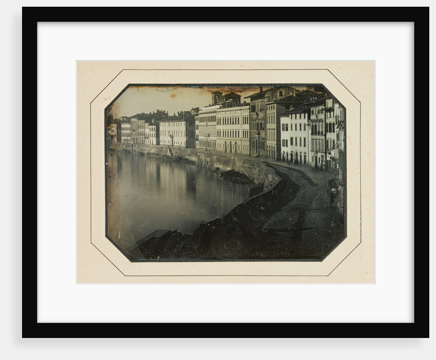 View of Pisa Along The Arno River by Anonymous