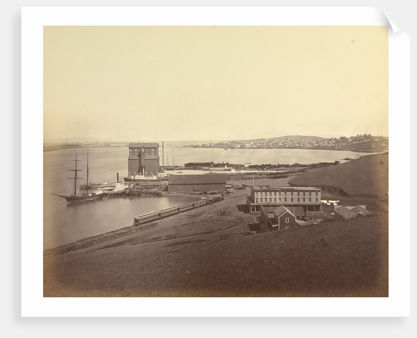 City of Vallejo from South Vallejo by Carleton Watkins