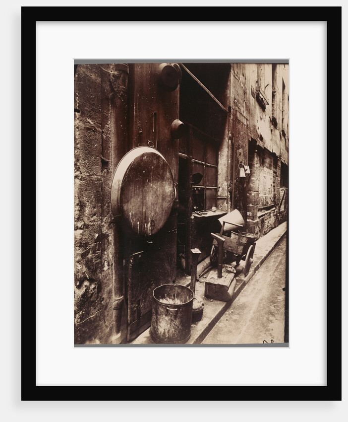 Rue de La Reynie (Tinsmith's Shop, rue de la Reynie) by Eugène Atget