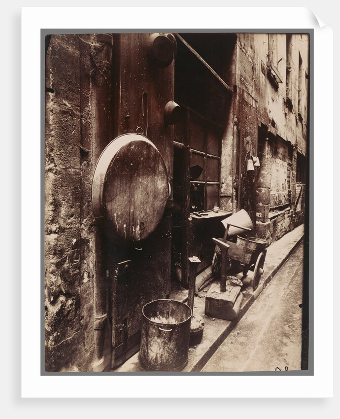 Rue de La Reynie (Tinsmith's Shop, rue de la Reynie) by Eugène Atget
