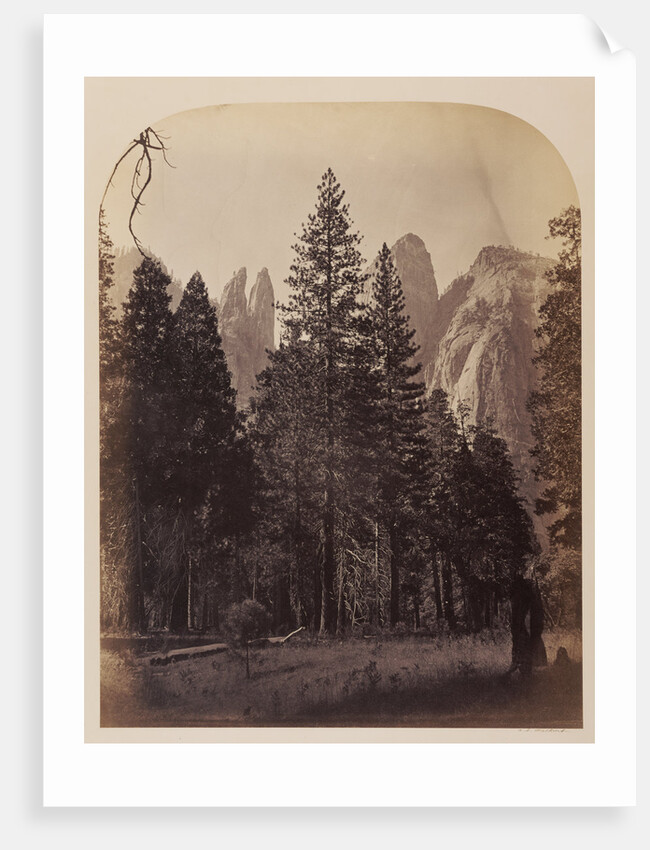 Cathedral Spires - Yo Semite by Carleton Watkins