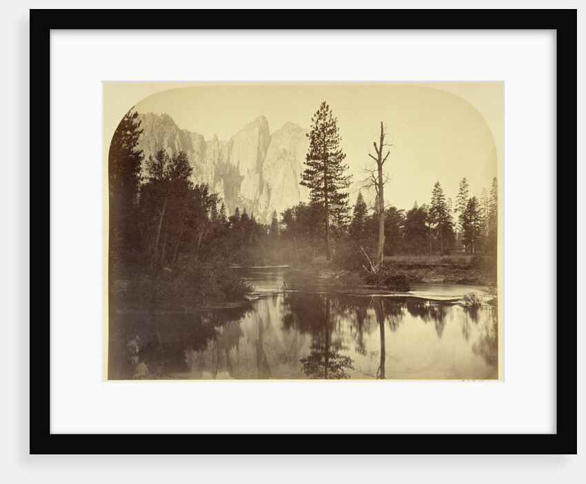River View - Down the Valley - Yo Semite by Carleton Watkins