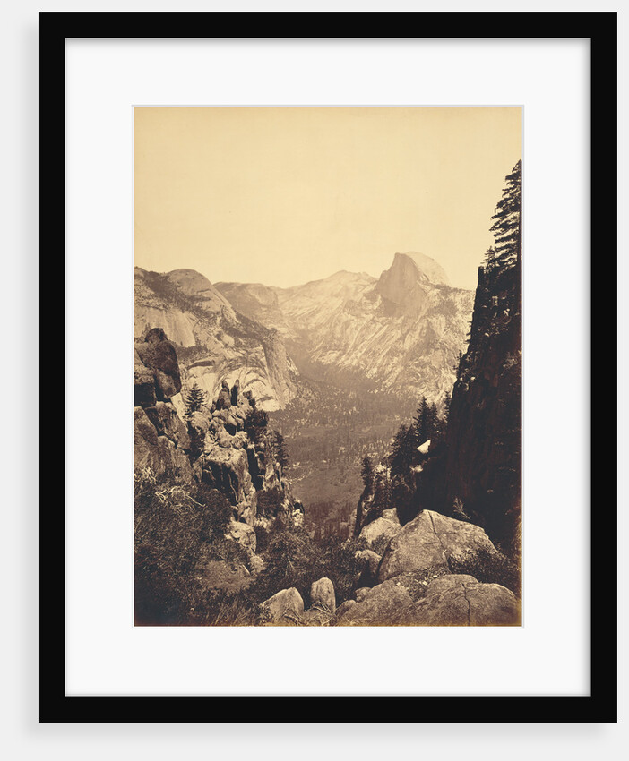 The Domes from Moran Point by Carleton Watkins