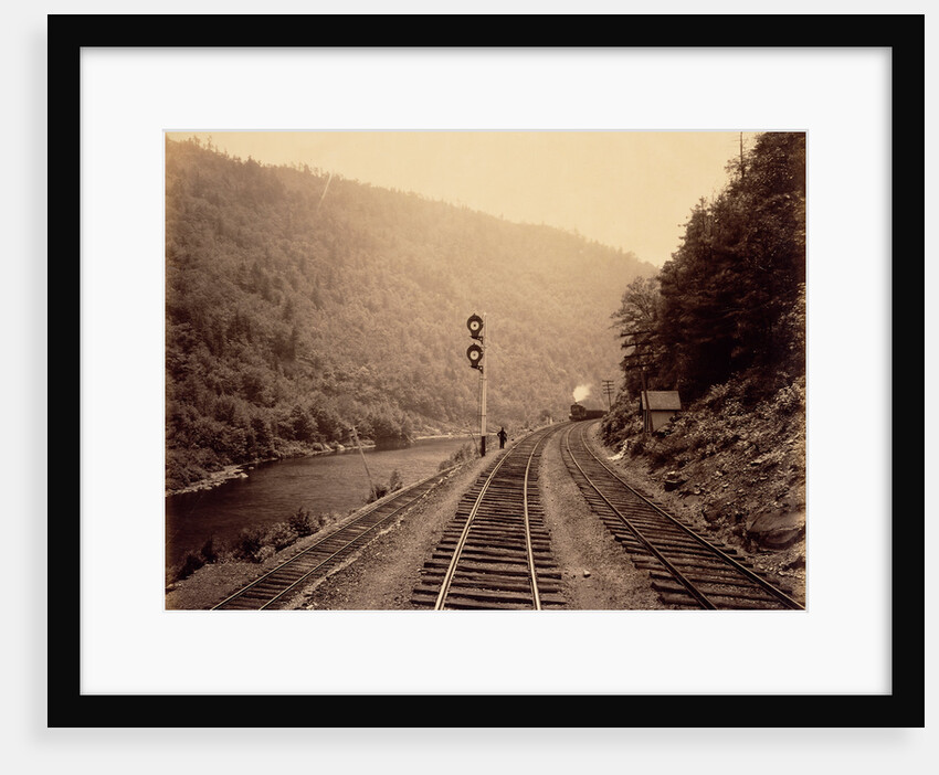 Bear Creek Curve. L.V.R.R. by William H. Rau