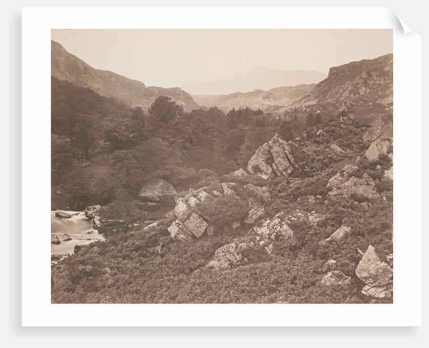 Moel Seabid, from the Lledr Valley by Roger Fenton