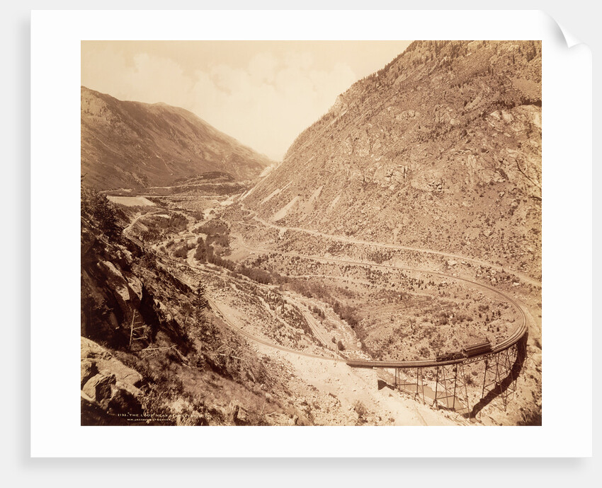The Loop near Georgetown, Colorado by William Henry Jackson