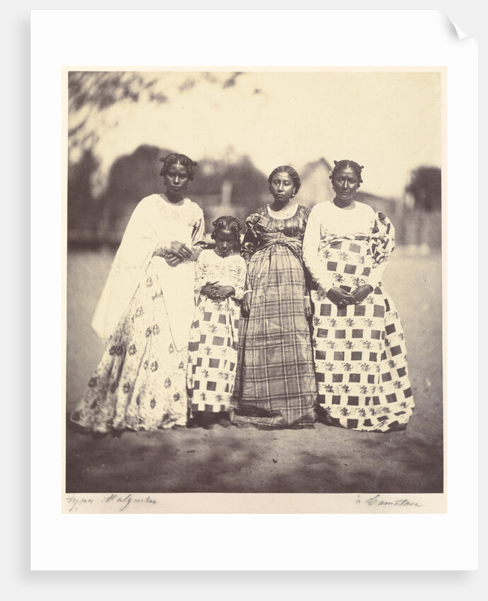 Group of Betsimisaraka women by Désiré Charnay