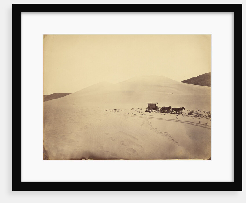 Desert Sand Hills near Sink of Carson, Nevada by Timothy H. O'Sullivan