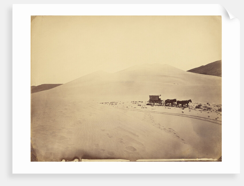 Desert Sand Hills near Sink of Carson, Nevada by Timothy H. O'Sullivan