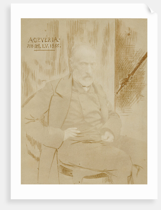 Portrait or self-portrait of Achille Devéria by Achille Devéria