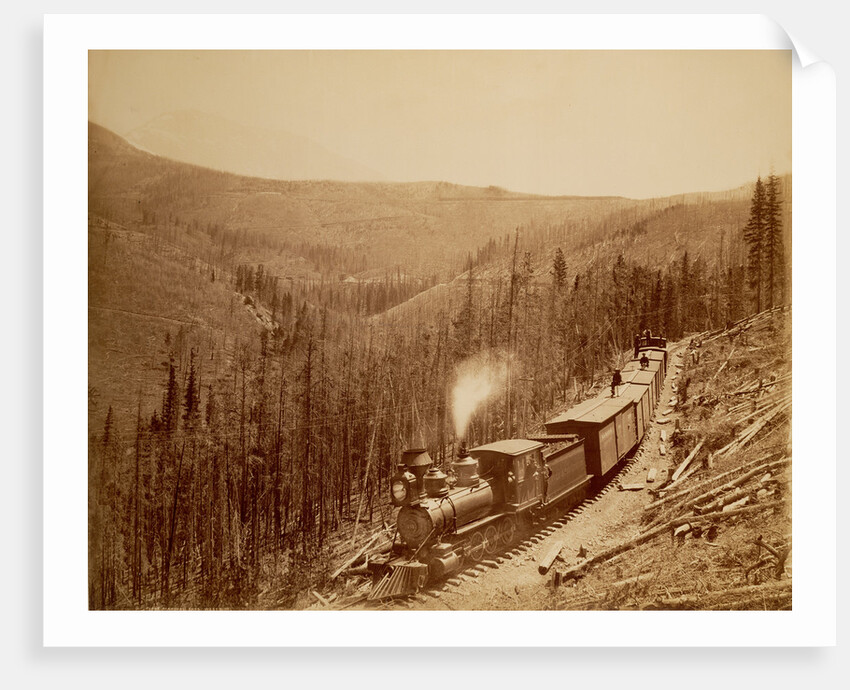 Marshall Pass, Westside by William Henry Jackson
