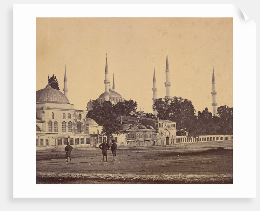 Sultan Ahmed's Mosque by Felice Beato