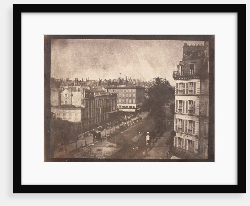 The Boulevards of Paris by William Henry Fox Talbot