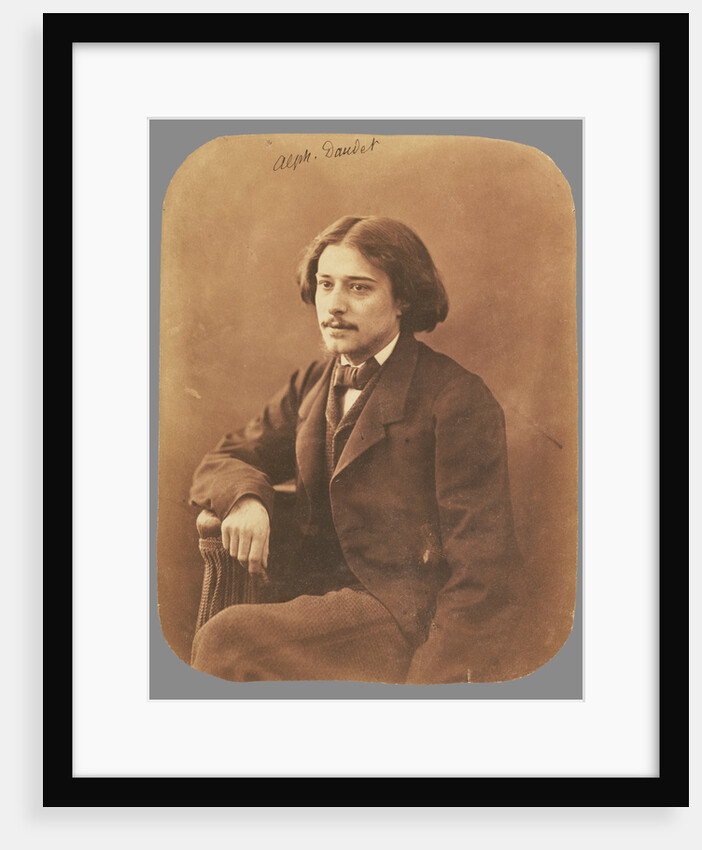 Alphonse Daudet by Nadar [Gaspard Félix Tournachon]