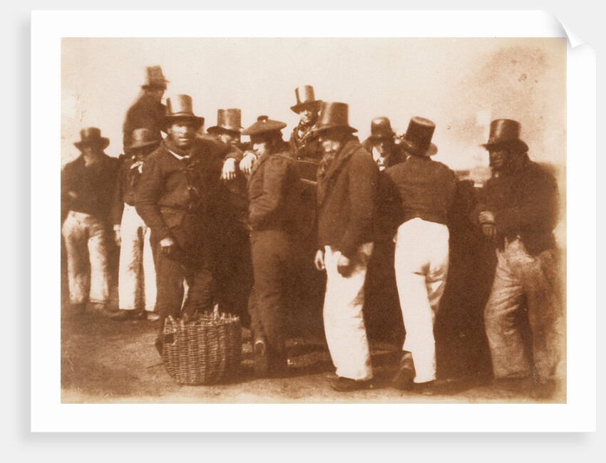 Newhaven Fishermen by Hill & Adamson