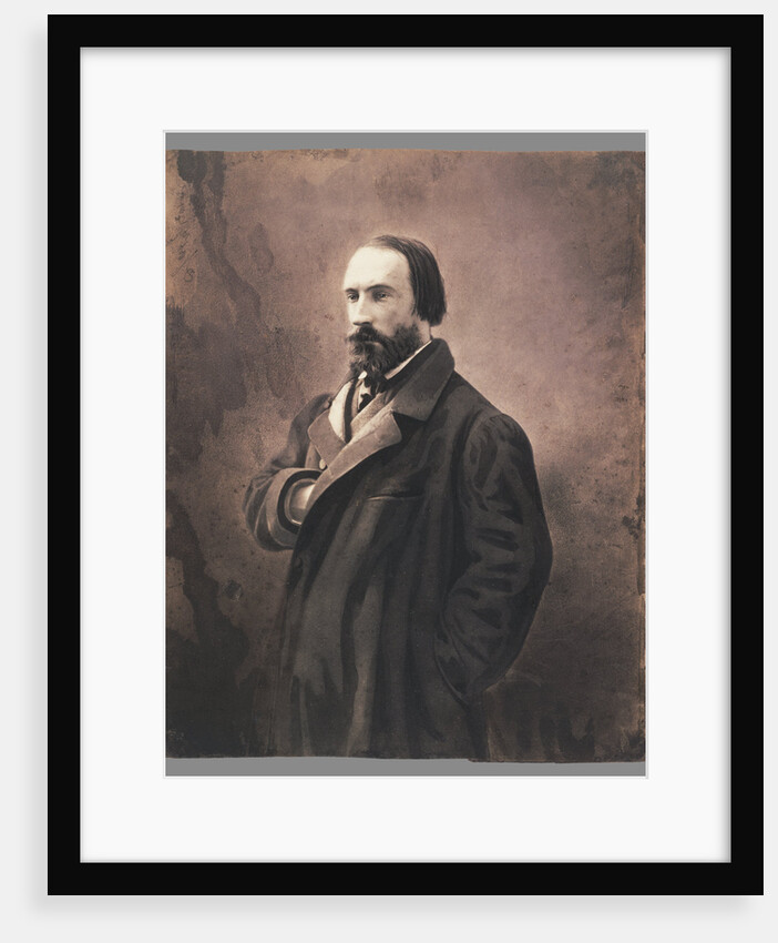 Auguste Vacquerie} by Nadar [Gaspard Félix Tournachon]