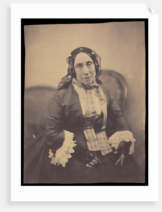 Portrait of Marceline Desbordes-Valmore by Nadar [Gaspard Félix Tournachon]