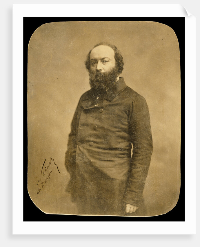 Théodore Rousseau by Nadar [Gaspard Félix Tournachon]