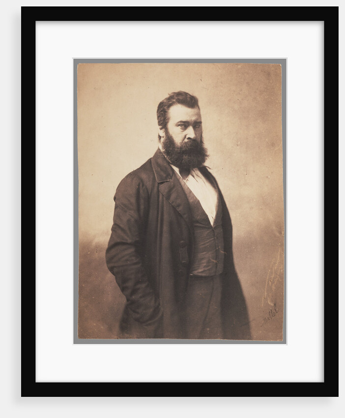 Jean-François Millet by Nadar [Gaspard Félix Tournachon]