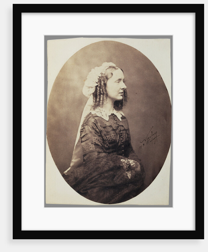 Mme E.M. Labiche (Adèle Hubert) by Nadar [Gaspard Félix Tournachon]