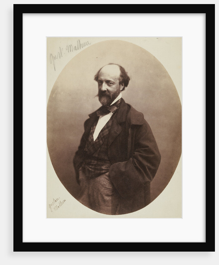 Gustave Mathieu by Nadar [Gaspard Félix Tournachon]