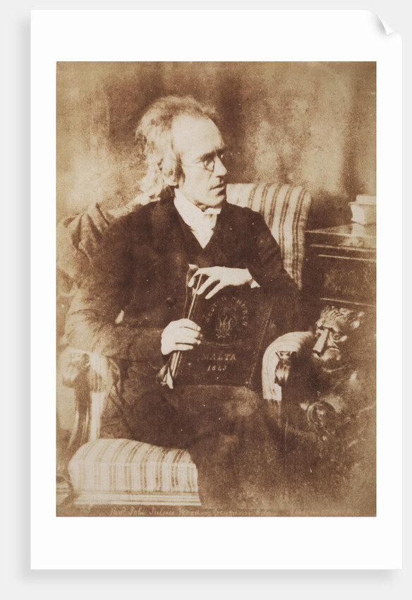 Revd James Julius Wood, Greyfriars' Church by Hill & Adamson