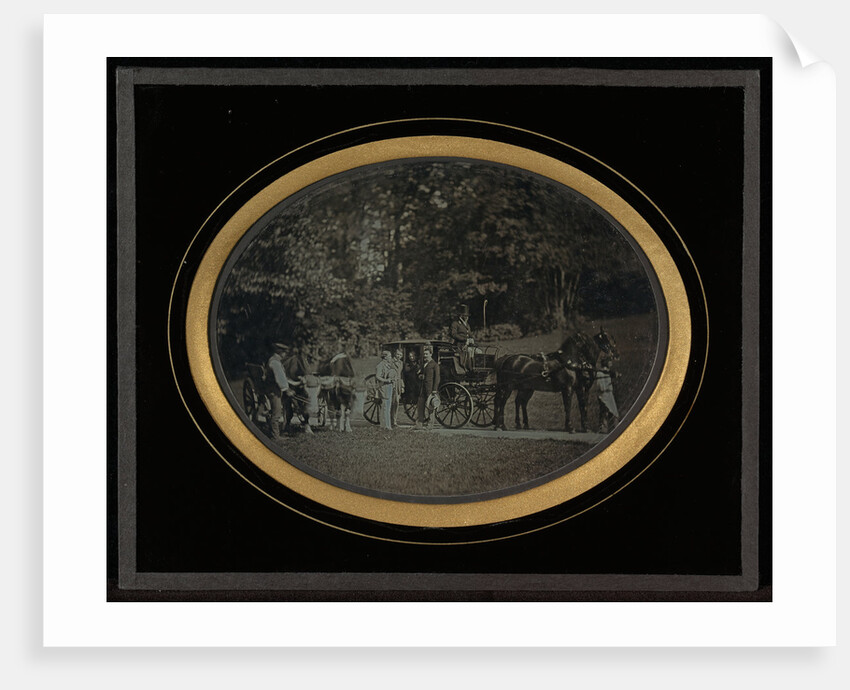 Roadside Scene by Jean-Gabriel Eynard