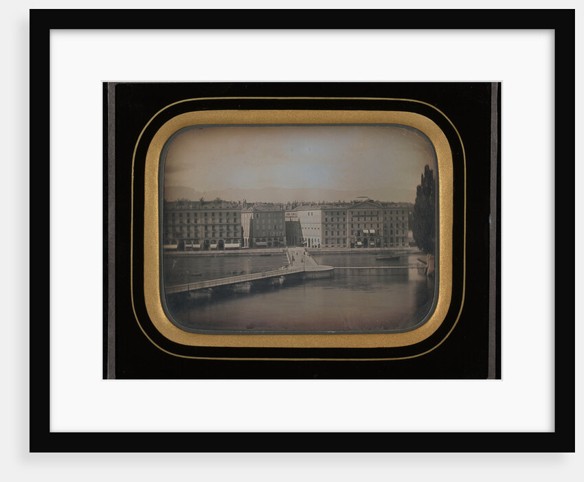 Cityscape of Geneva by Jean-Gabriel Eynard