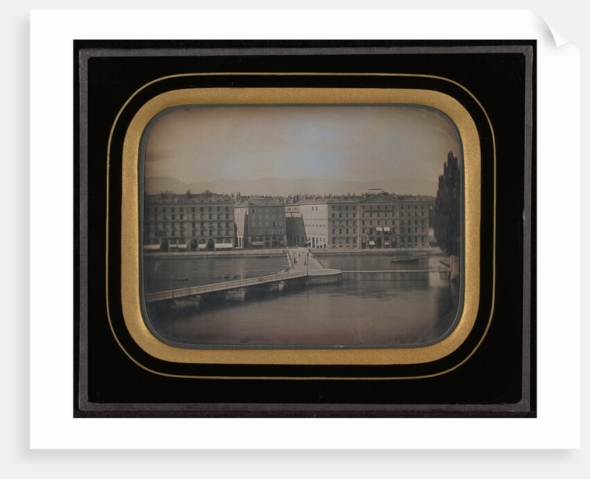 Cityscape of Geneva by Jean-Gabriel Eynard