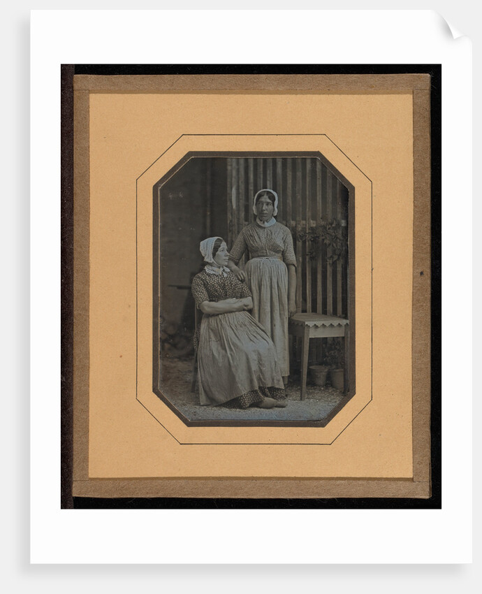 Portrait of Two Servants: Lisette Gilliard and Susette by Jean-Gabriel Eynard