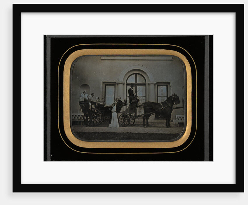 Carriage with Figures by Jean-Gabriel Eynard