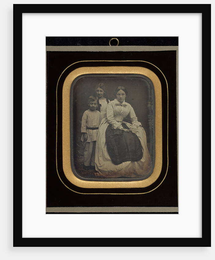 The de Regny Children and Their Nanny by Jean-Gabriel Eynard