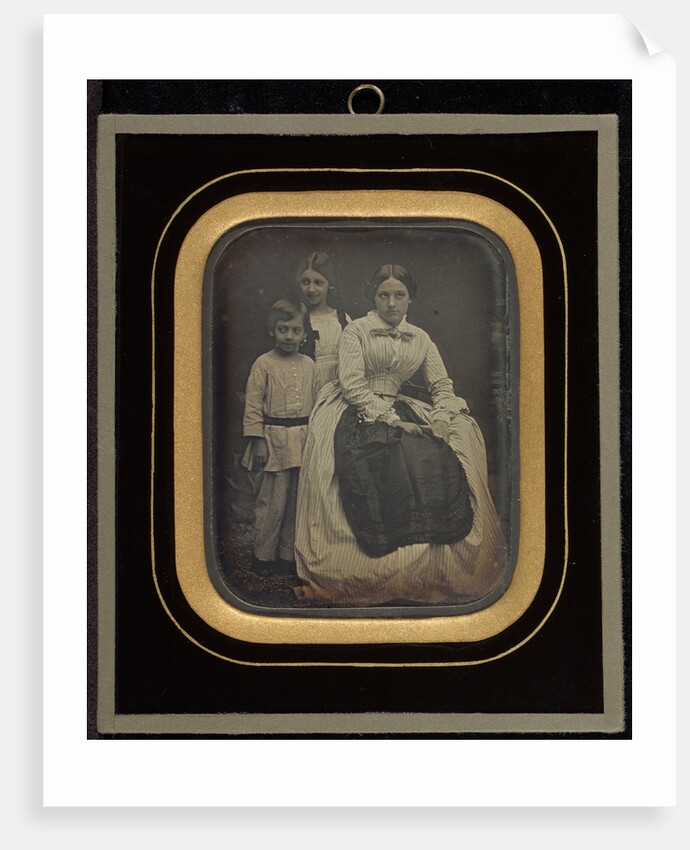 The de Regny Children and Their Nanny by Jean-Gabriel Eynard