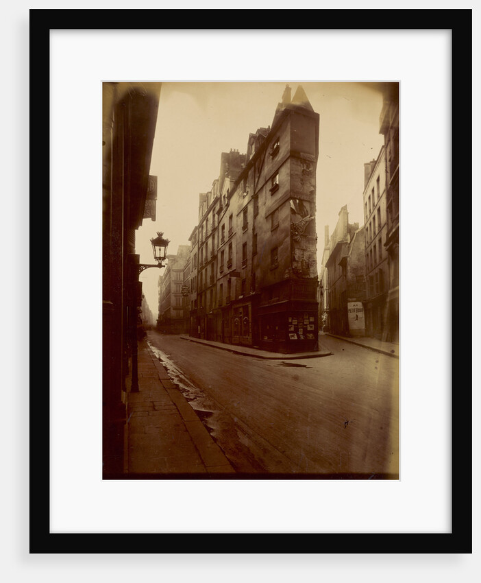 Vieille Cour, 22 rue Quincampoix (Old Courtyard, 22 rue Quincampoix) by Eugène Atget