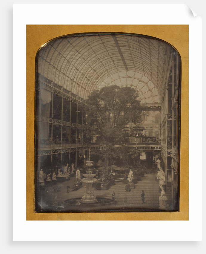 The Crystal Palace at Hyde Park, London by John Jabez Edwin Mayall