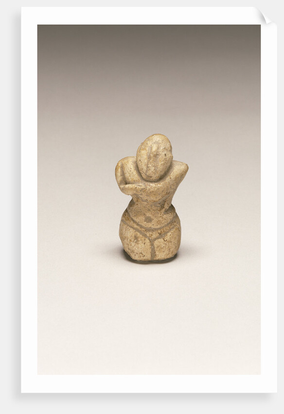 Fragmentary Neolithic standing female figurine by Anonymous