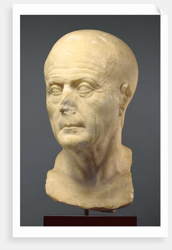 Portrait Head of an Old Man by Anonymous