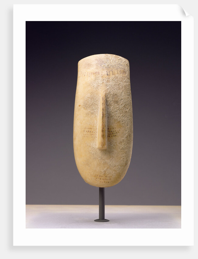 Head of a Figure of the Early Spedos Variety by Anonymous