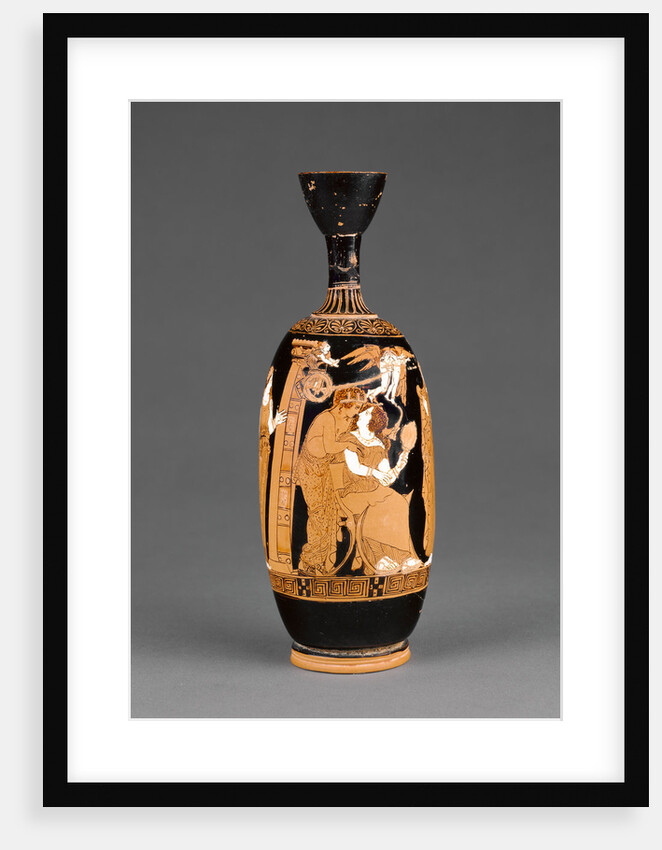 Attic Red-Figure Lekythos by Painter of the Frankfort Acorn