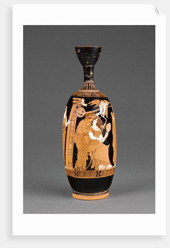 Attic Red-Figure Lekythos by Painter of the Frankfort Acorn