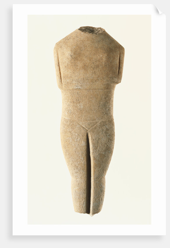 Fragment of a Female Figure of the Late Spedos Type by the Goulandris Master