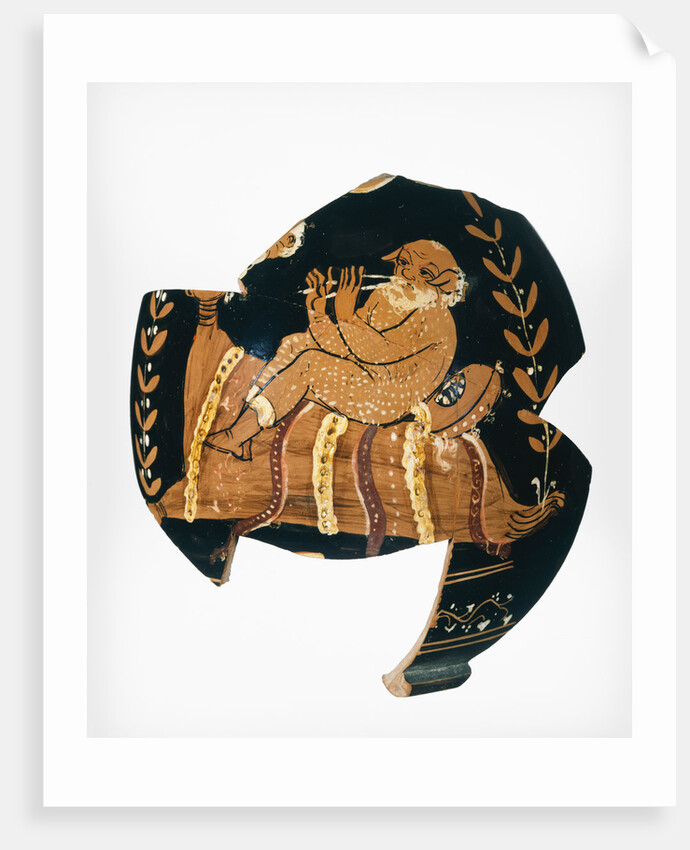 Fragment of an Apulian Squat Lekythos by Workshop of the Darius Painter