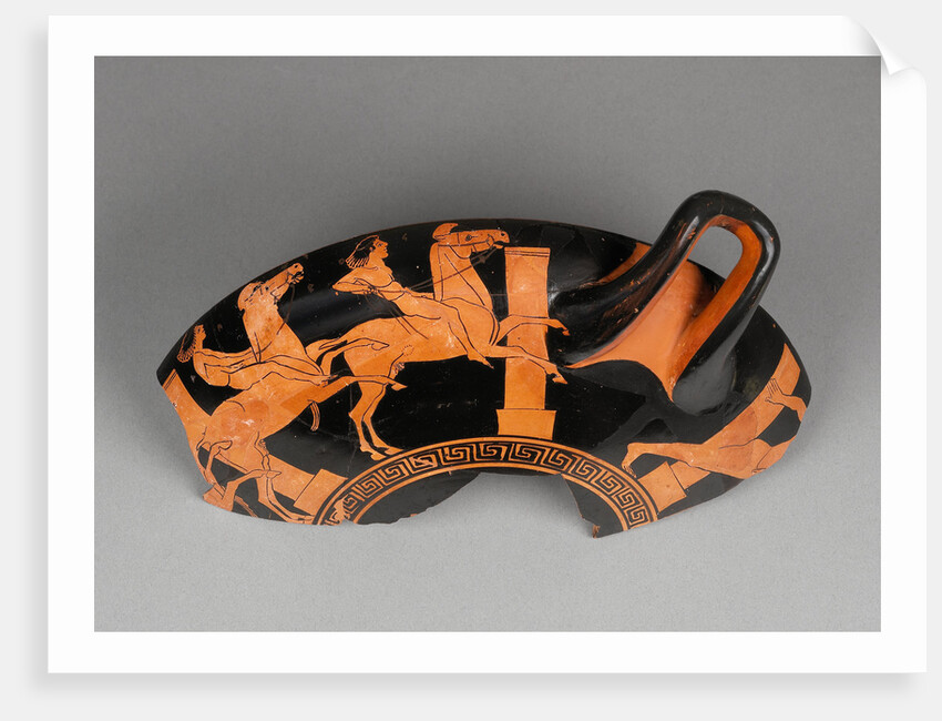 Attic Red-Figure Cup Type B Fragment by Proto-Panaitian Group